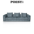 Living Room Customized Linen Fabric Modern Sofa Set